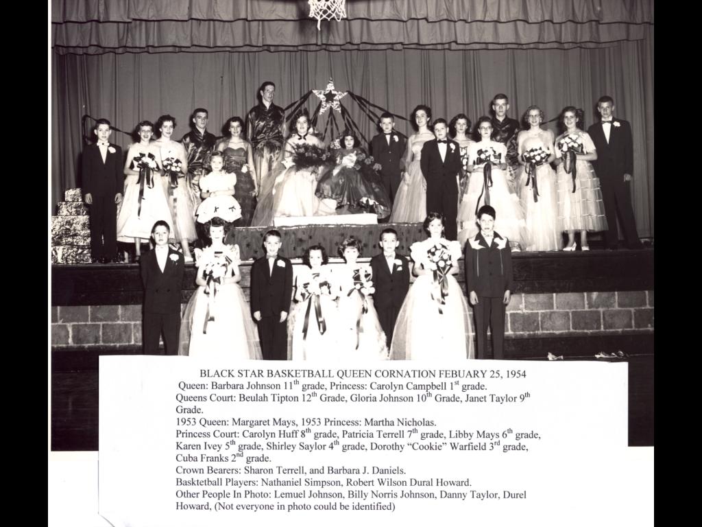 Black Star Basketball Queen Cornation -1954.jpg